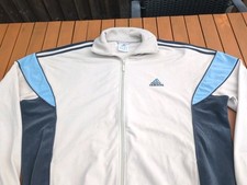 Adidas 2003 Velour Tracksuit Top Size XL 27.5 ptp Y2k Oversized 