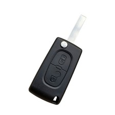 2 Button Slotted Flip Car Key