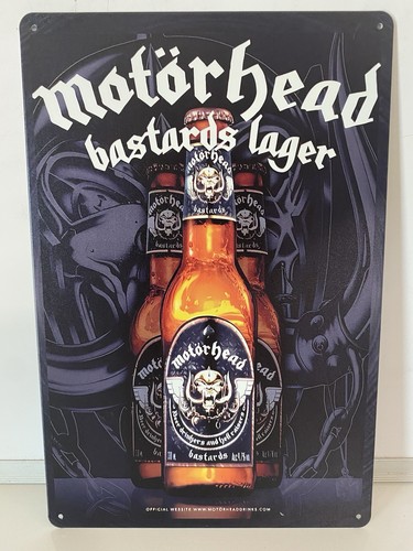Motorhead bastards lager sign - bastards,