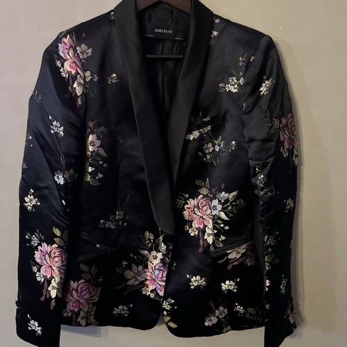 Zara ladies black satin - satin, style