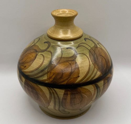 Vintage studio pottery - vintage, lamp