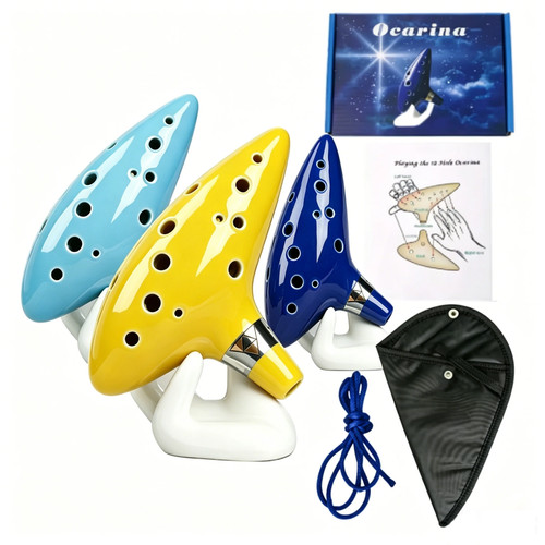 Holes ocarina ceramic alto - 12,
