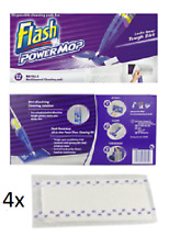4 X Flash Power Mop Refill Mop