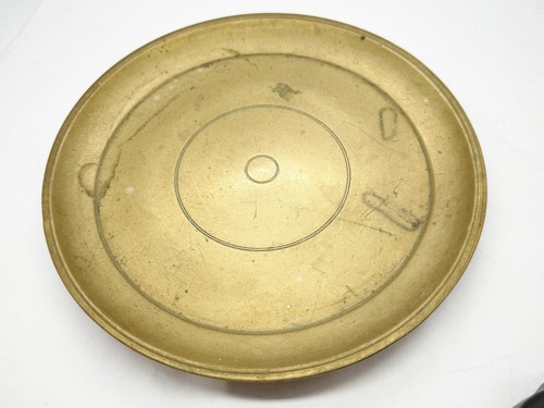 Antique chinese brass round - antique,