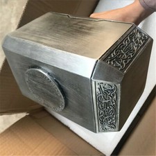 1:1 Full Solid Avengers Thor Hammer Replica Prop Resin Mjolnir Cosplay COS Props