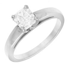 1.00 Carat Cushion Cut GIA