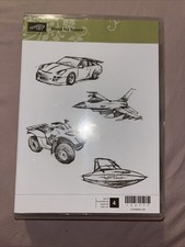 Stampin Up! Need For Speed Retired Stamp Set