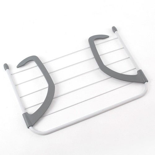 Portable folding clothes airer - folding,