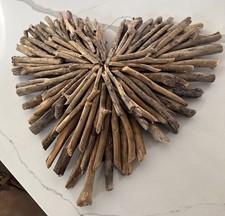 Driftwood Heart Shaped Wall