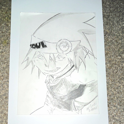 Signed ooak original pencil - ooak,