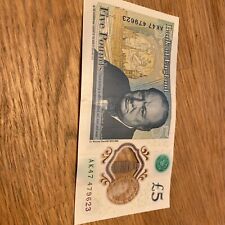 AK47 £5 Note Genuine Banknote
