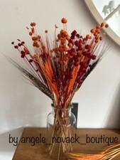 DRIED FLOWERS 'BRIDE’S BOUQUET' WEDDING VENUE PARTY BIRTHDAY CENTERPIECE 12"