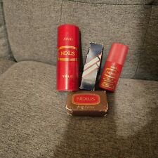 Avons Mens Nexus Gift Set Vintage Aftershave, Soap, Deo Talc Cologne Gents