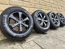 Genuine Volkswagen Amarok 18” Black Alloy Wheels & 9mm+ Goodyear Territory HT!