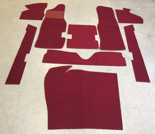 Automotive carpet complete