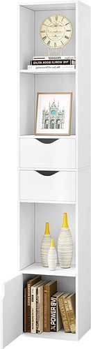 Woltu tier bookcase cupboard - tier,