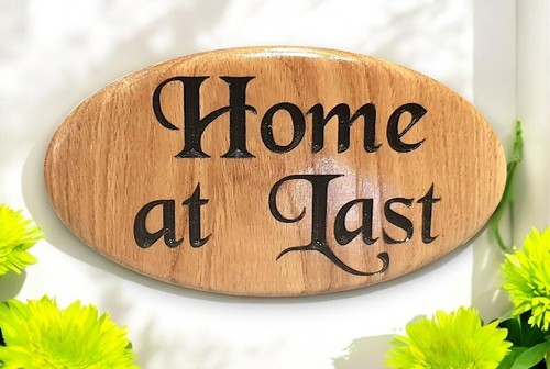 Personalised oval carved - oval,