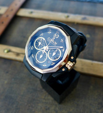 A BEAUTIFUL LARGE CORUM ADMIRALS CUP LIMITED EDITION 56/200 PVD & 18K ROSE GOLD