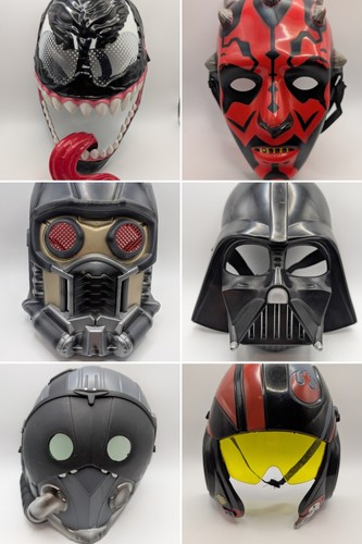 Licensed character masks - 7x,