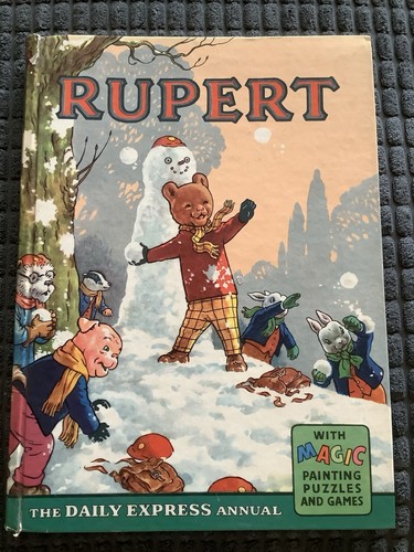 Vintage rupert annual - vintage,