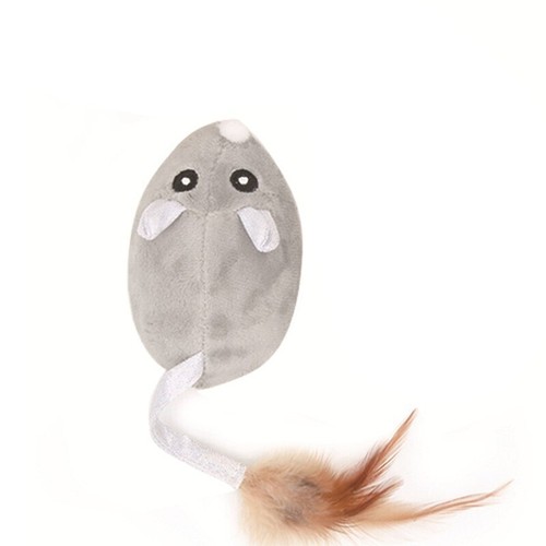 Cartoon mouse moving cat toy - cartoon,