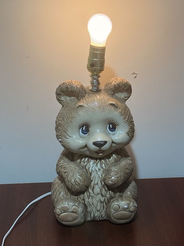Rare vintage teddy bear table - bear,