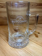 Butcombe Glass Mug with Handle Pint Glass  🍺