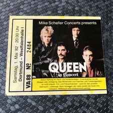 Queen ticket Westfallenhalle