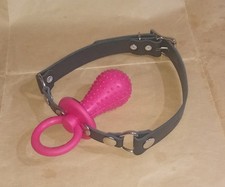 NEW real leather XL PINK