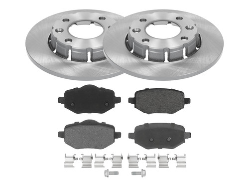 Febi front brake discs - discs, pads