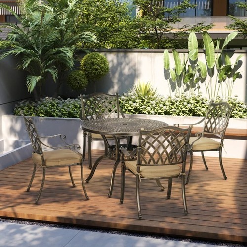 Complete bronze seater - complete,