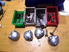 AJS MATCHLESS G11 G12 ? SET OF ROCKER COVERS VALVES INTAKE EXHAUST 021865/018624