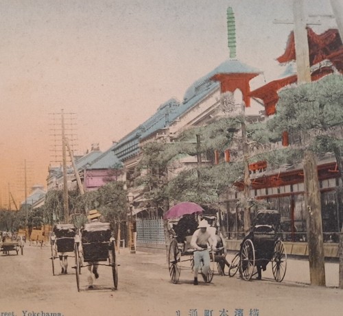 Japan yokohama main street - yokohama,