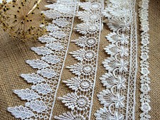  Guipure/Venise Lace White or