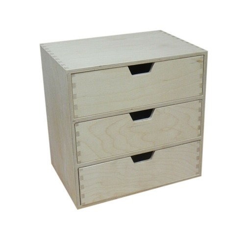 Drawer wooden chest - 3,