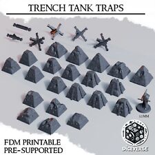 Trench Terrain: Tank Traps -