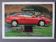 TOYOTA CELICA GT & GT-FOUR orig 1988 UK Mkt Sales Brochure