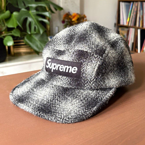 Supreme harris tweed camp - camp, cap