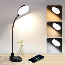 USB Charging Port LED Desk