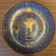 Legends Of The Nile Golden Mask Of Tutankhamun Royal Worcester Decorative Plate