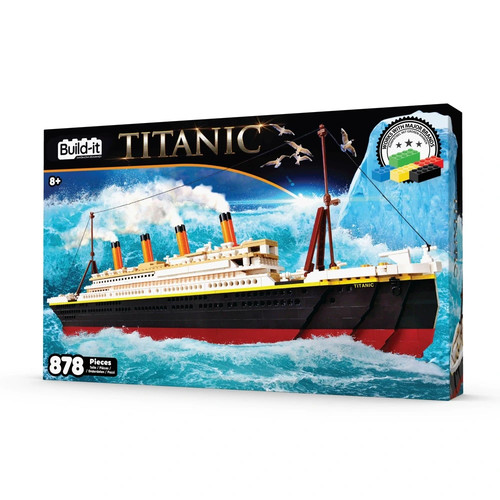 Titanic building bricks set - titanic,