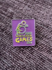 International Wheelchair Amputee Sport IWAS World Junior Games 2014 Pin Badge