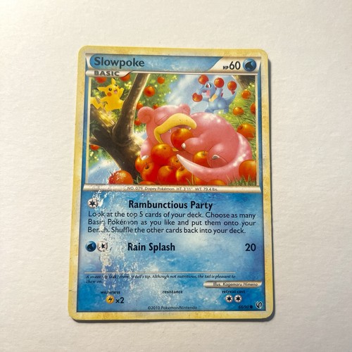 Pokemon tcg slowpoke 90 - slowpoke, 66/90
