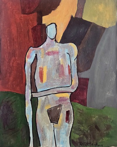 Keith vaughan signed - keith, abstract