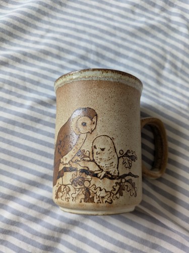Vintage dunoon stoneware owl - vintage,
