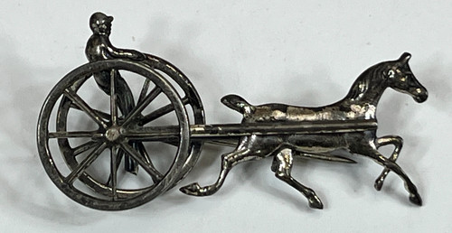 Vintage sterling silver jockey - vintage,