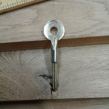 Vintage Old Brass CHUBB Security Rack Bolt Star Key For Door / Window Bolts .