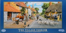 Gibsons 636 Pcs Jigsaw Puzzle 'THE VILLAGE FARRIER' Trevor Mitchell ~ Complete