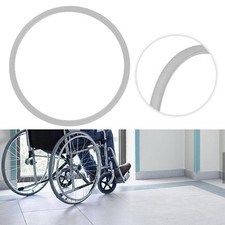22inch Wheelchair Tire Replacement 22x1 3/8 Solid Tires Puncture Proof Airless