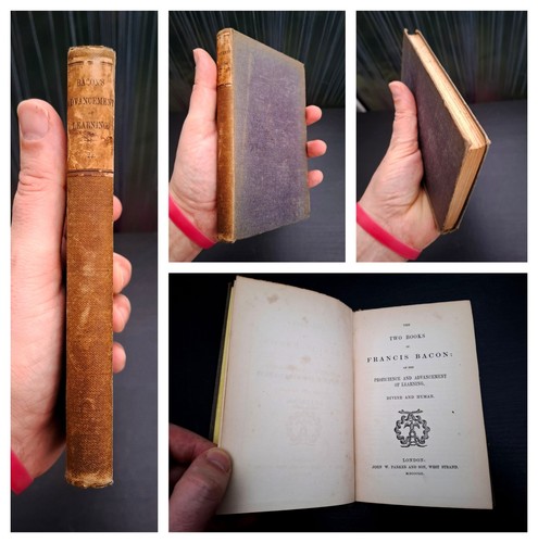 1852 two books of francis - books,